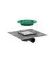 Hansgrohe-HG-RainDrain-Spot-Punktablauf-150-x-150-mm-Rost-BST-56055800 gallery number 1